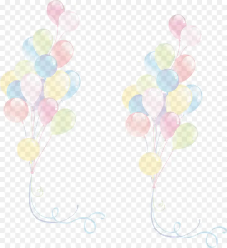 Globos Coloridos，Fiesta PNG