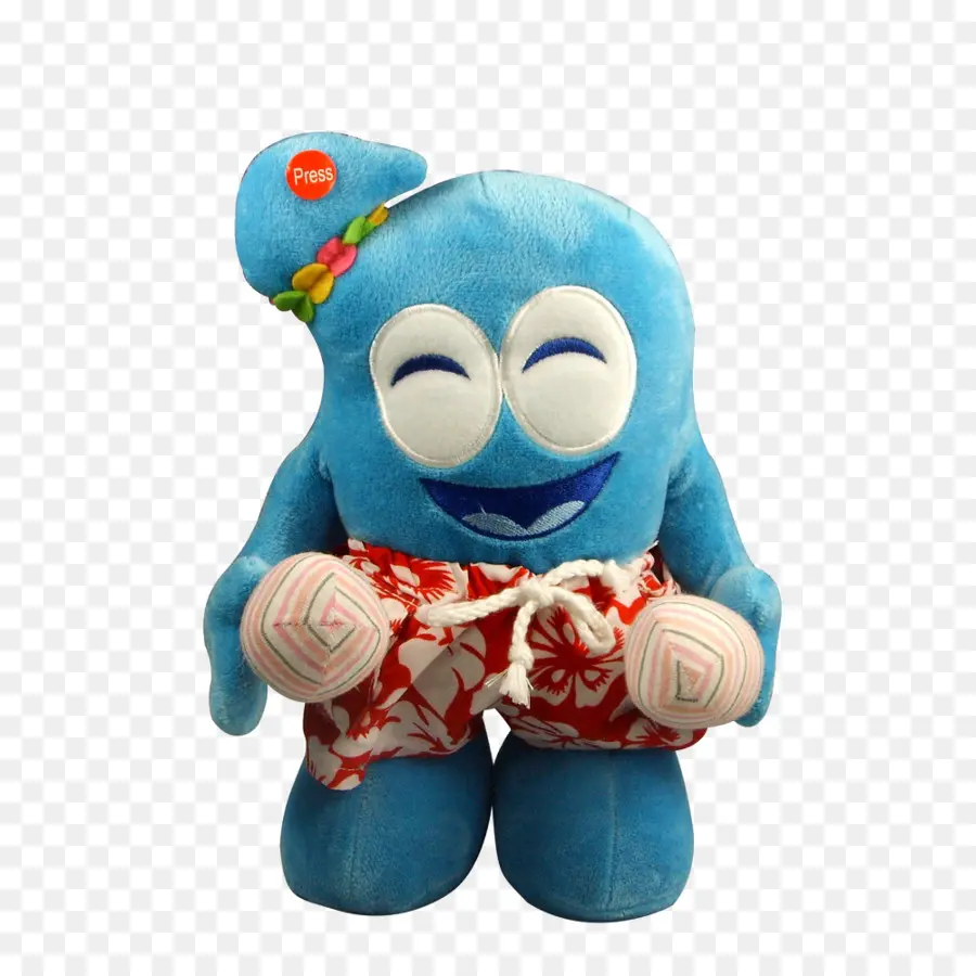 Peluche Azul，Relleno PNG