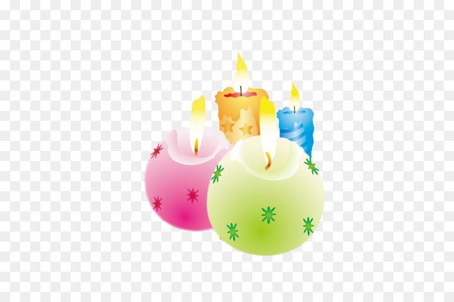 Velas De Colores，Llama PNG