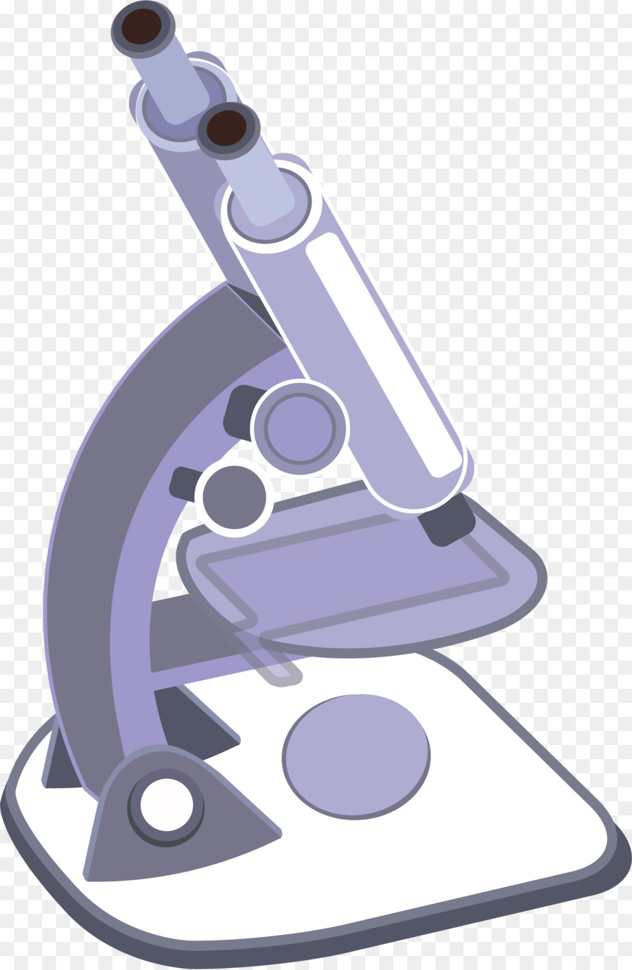 Microscopio，Azul PNG