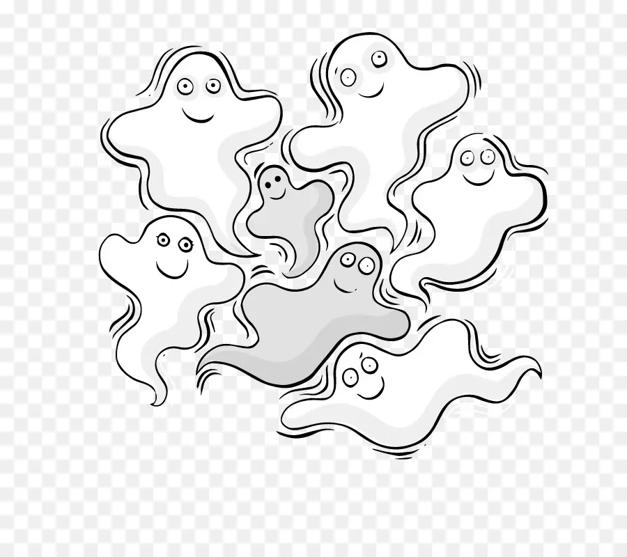 Fantasmas，Dibujos Animados PNG