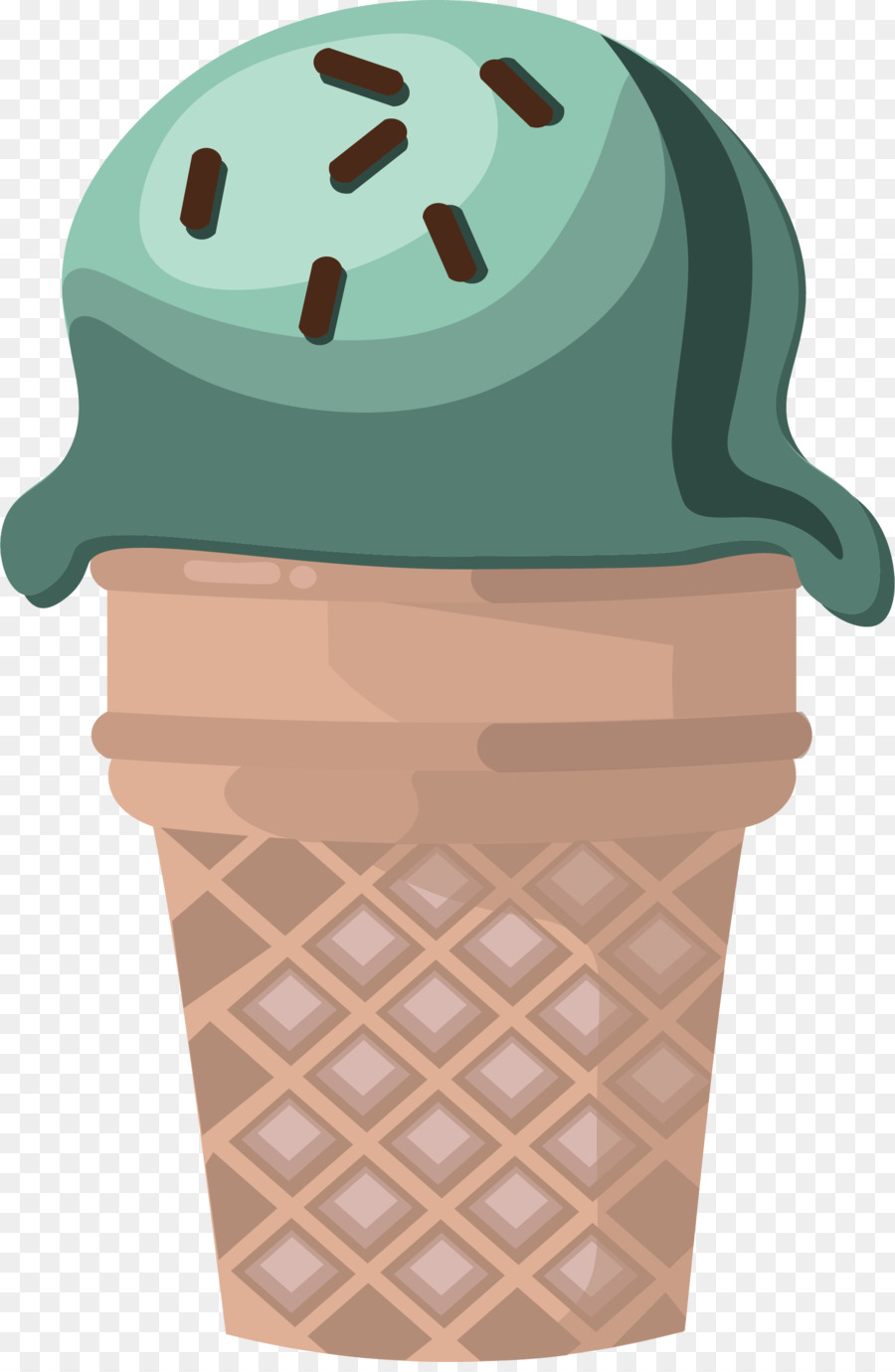 Helado，El Helado De Chocolate PNG