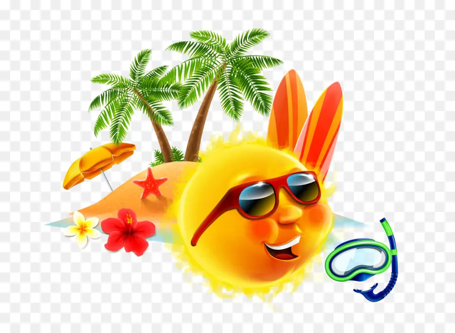 Sol，Verano PNG