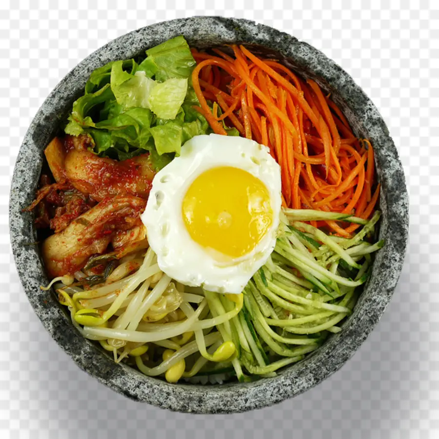 Bibimbap，La Cocina Coreana PNG