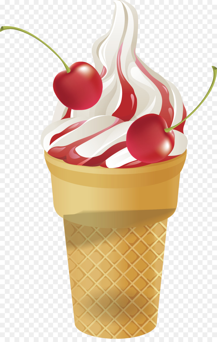 Helado，Sundae PNG