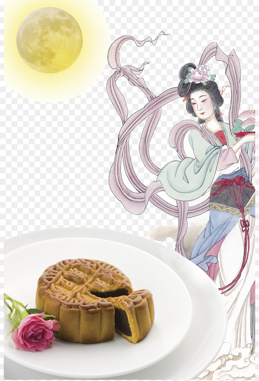 Mooncake，U56fdu753bu5c71u6c34 PNG