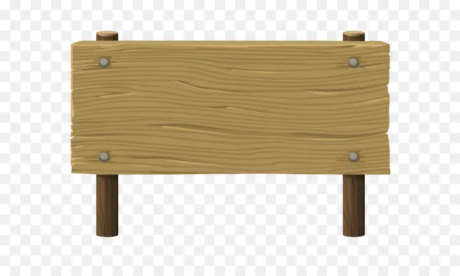 Letrero De Madera，Firmar PNG