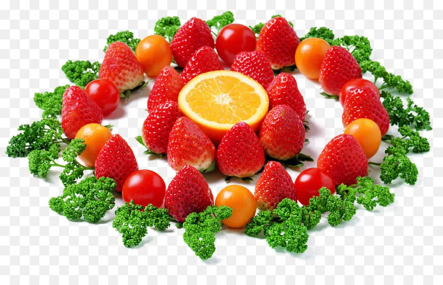 Arreglo De Frutas，Fresas PNG