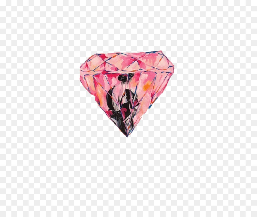 Rosa，Diamante PNG