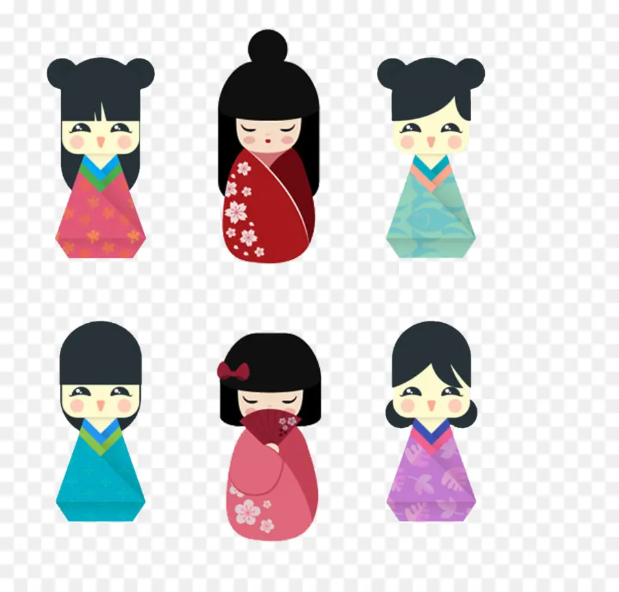 Japonés Muñecas，Muñeca PNG