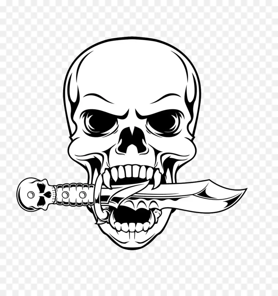 Calavera Con Espada，Espada PNG