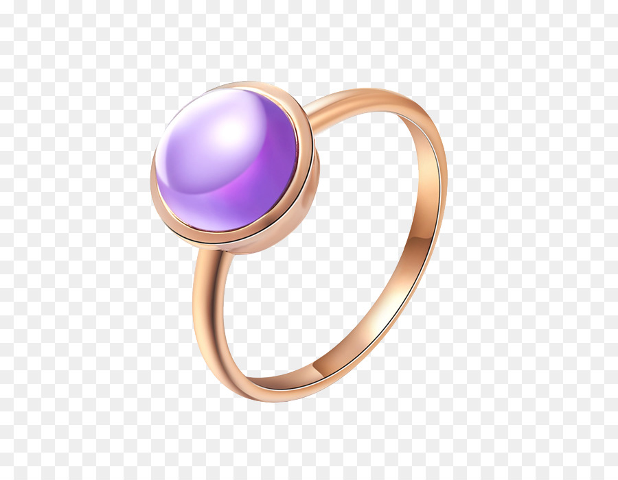 Amatista，Anillo PNG