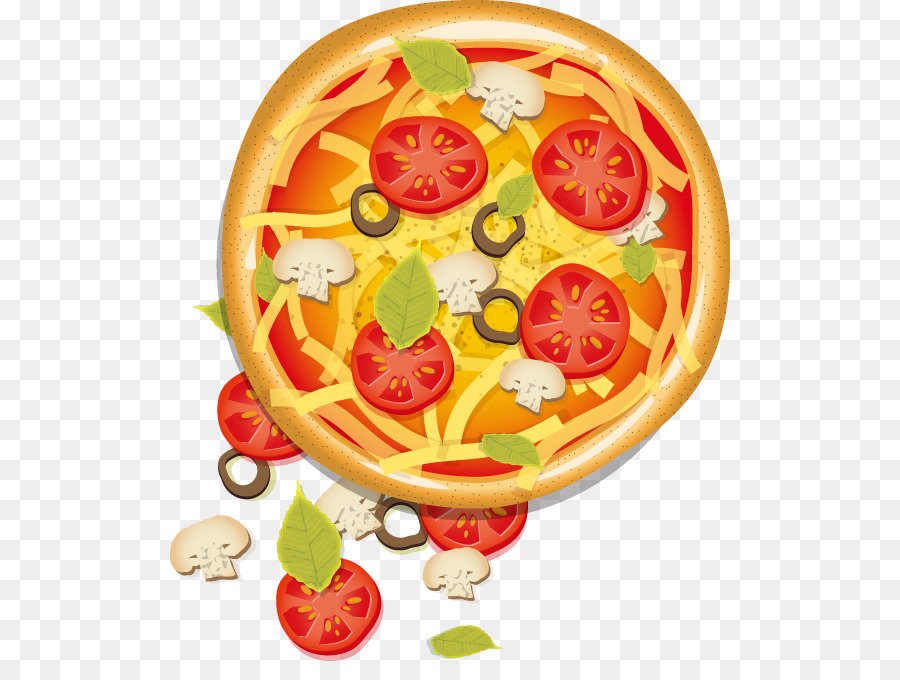 Rebanada De Pizza，Tomate PNG