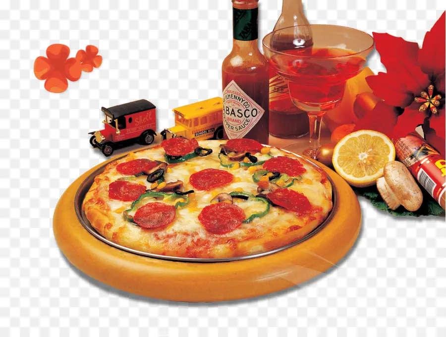 Pizza，Cocina Italiana PNG