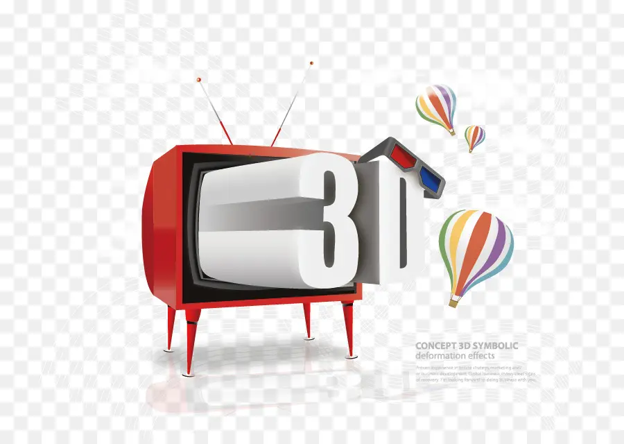 Televisión 3d，Televisión PNG