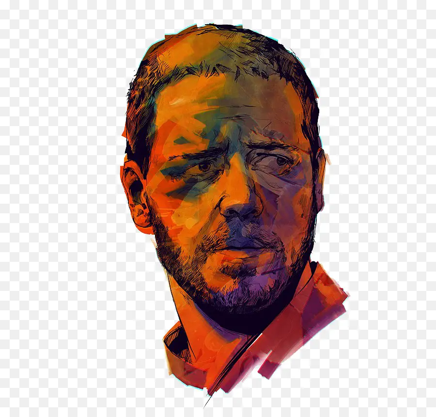 Retrato，Pintura A La Acuarela PNG