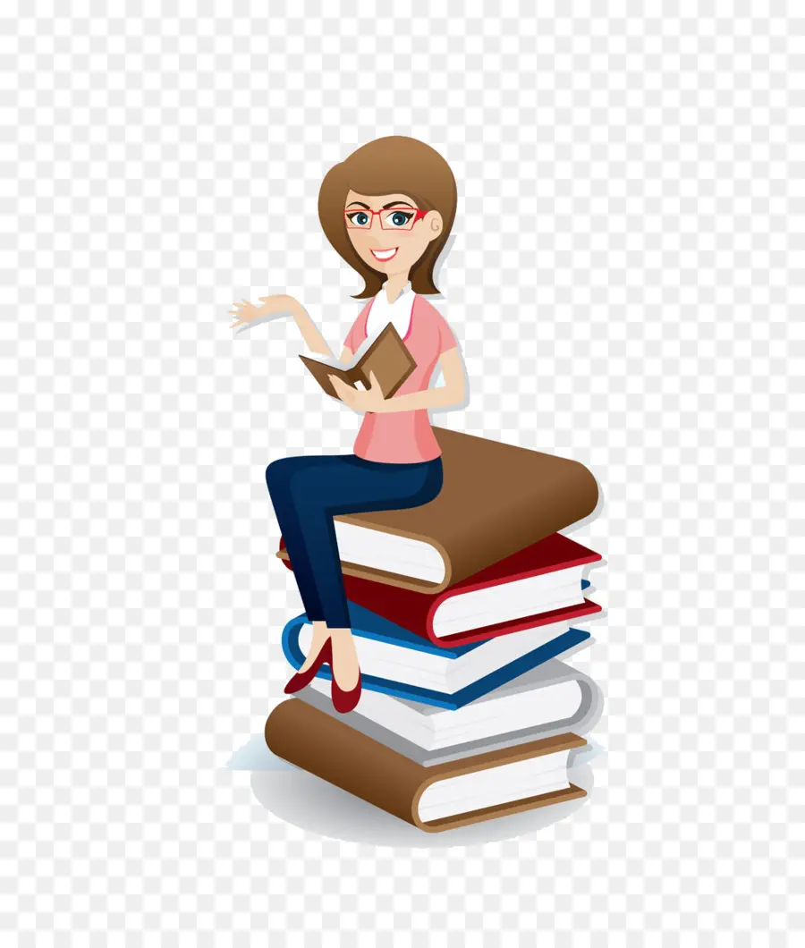 Mujer，Libro PNG