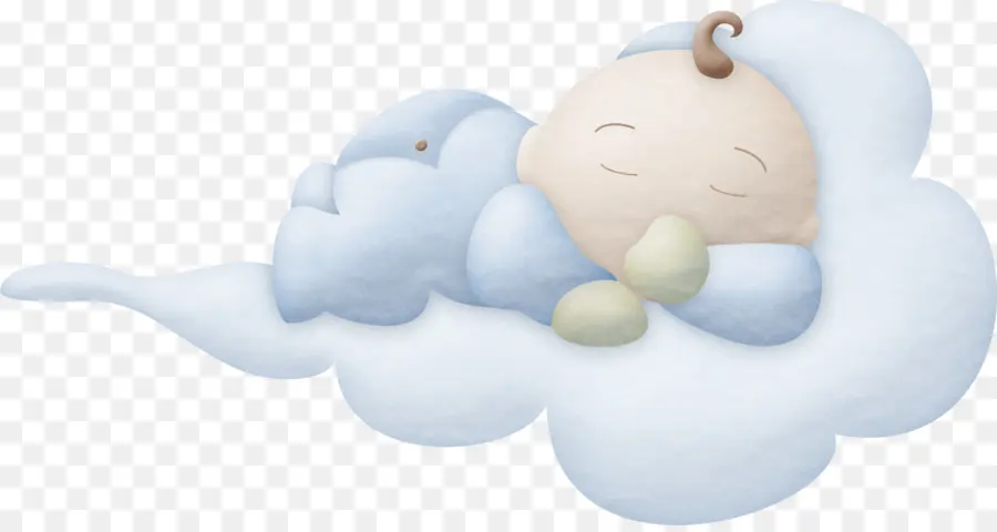 Bebe Durmiendo，Nube PNG