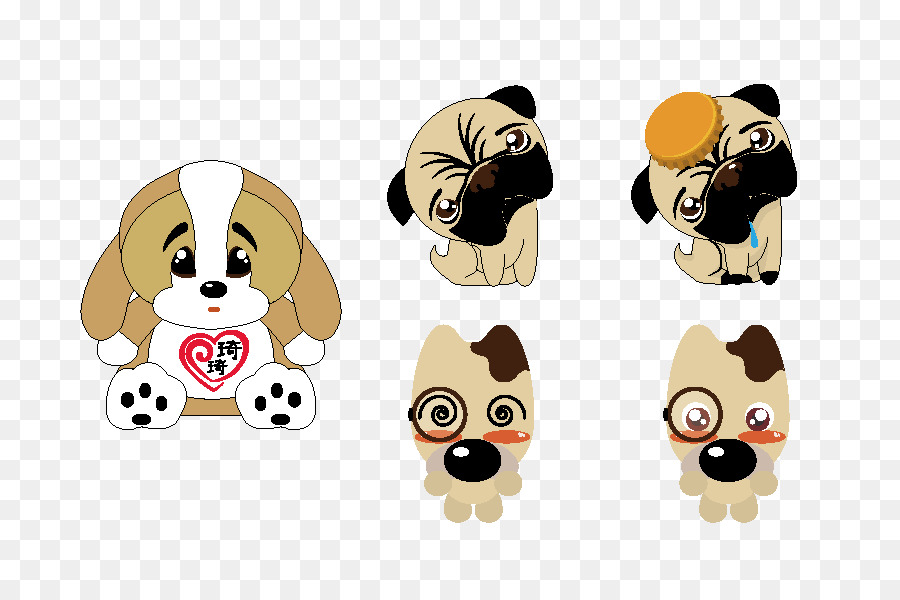 Perros De Dibujos Animados，Lindo PNG