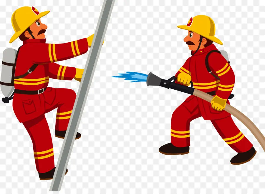 Bombero，De Dibujos Animados PNG