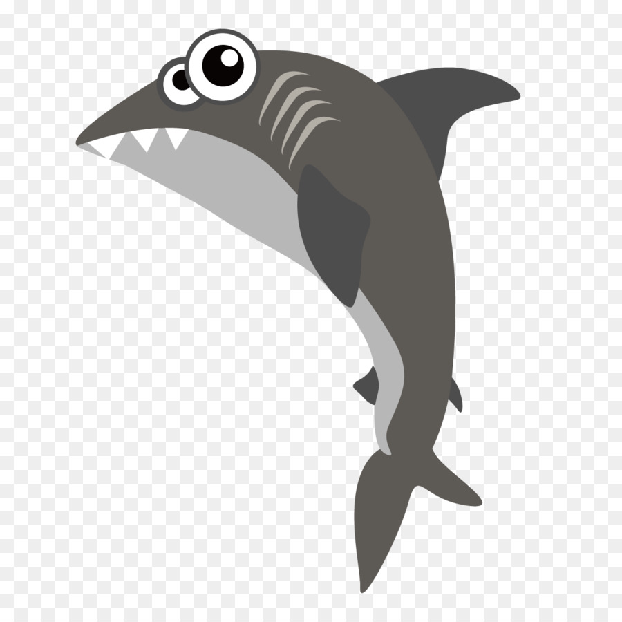 Tiburón，De Dibujos Animados PNG