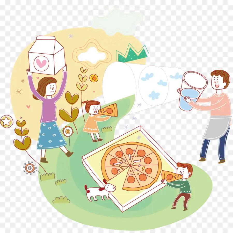 Picnic，Ilustración De Stock PNG