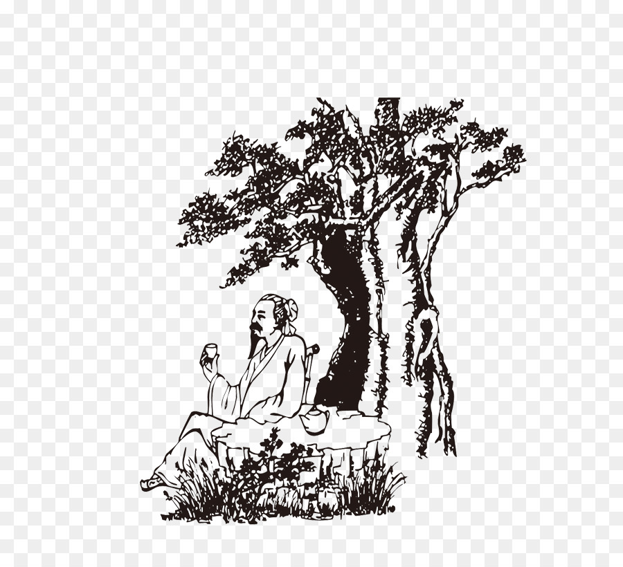 Hombre，Árbol PNG