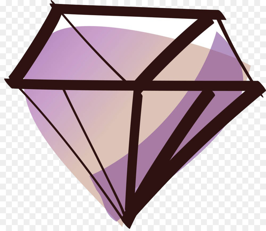 Diamante Púrpura，Joyas PNG