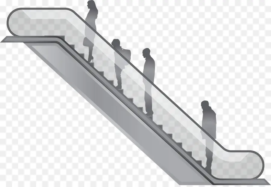 Escalera Mecánica，Gente PNG