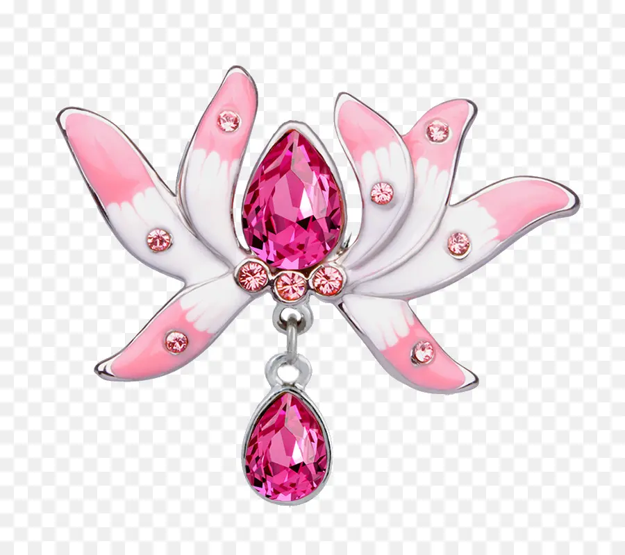 Broche，Rosa PNG