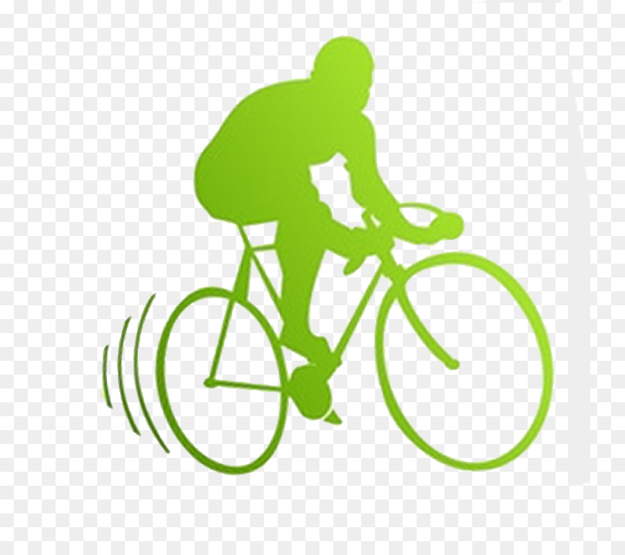 Ciclista，Verde PNG