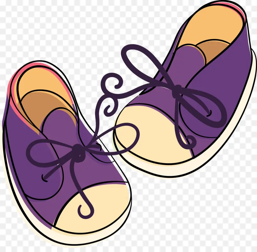 Zapatos Morados，Calzado PNG