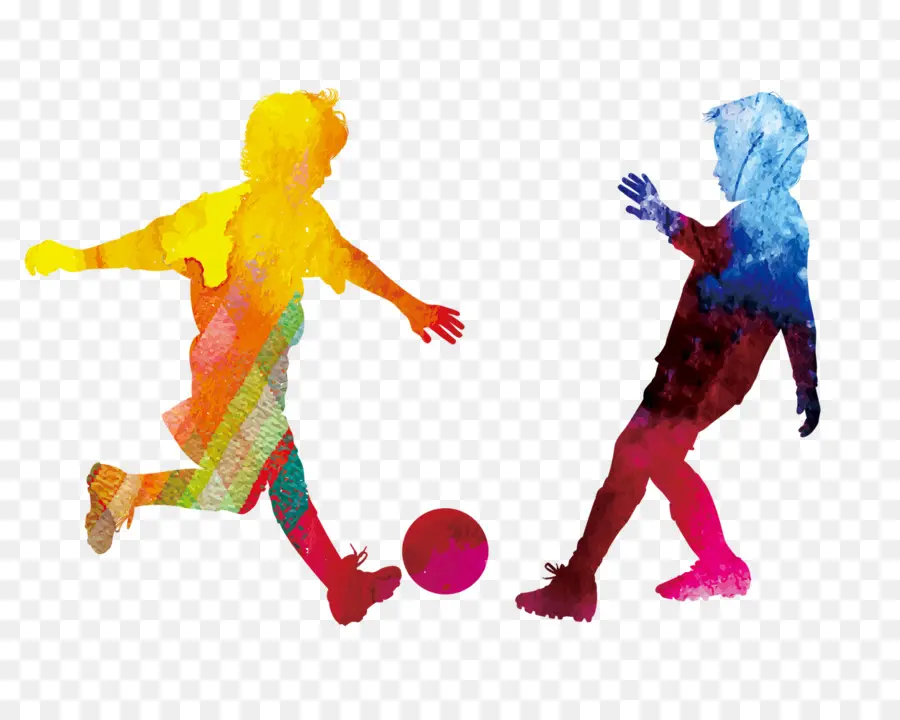 Niños Jugando Con Pelota，Niños PNG