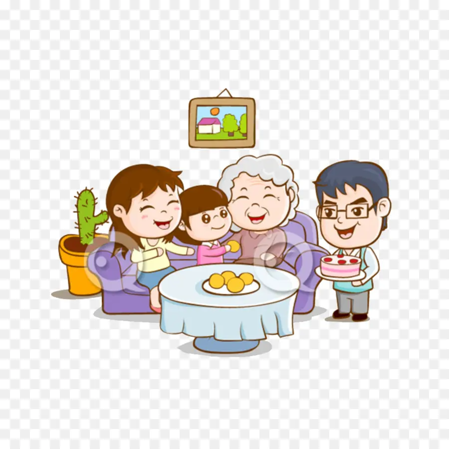 Family，Cartoon PNG