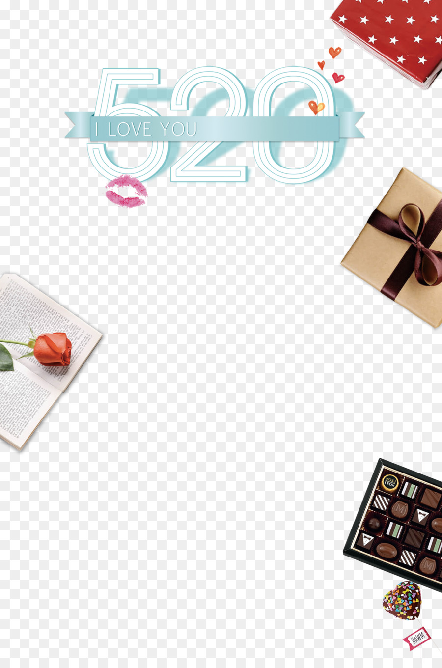 Regalos De Amor，Chocolates PNG