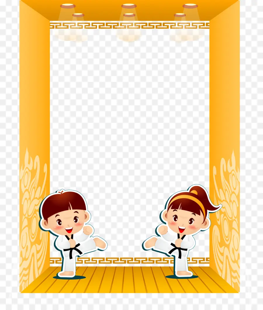 De Dibujos Animados，Taekwondo PNG