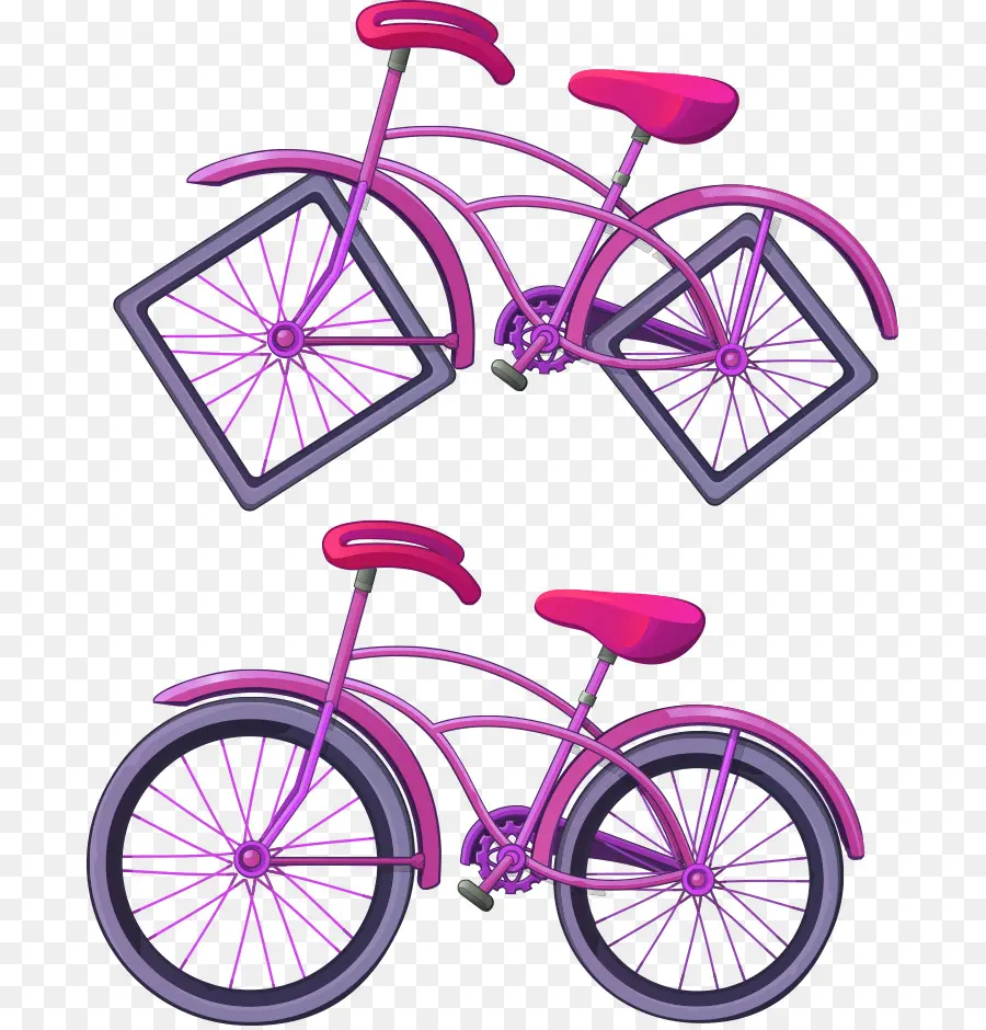 La Rueda Cuadrada，Bicicleta PNG