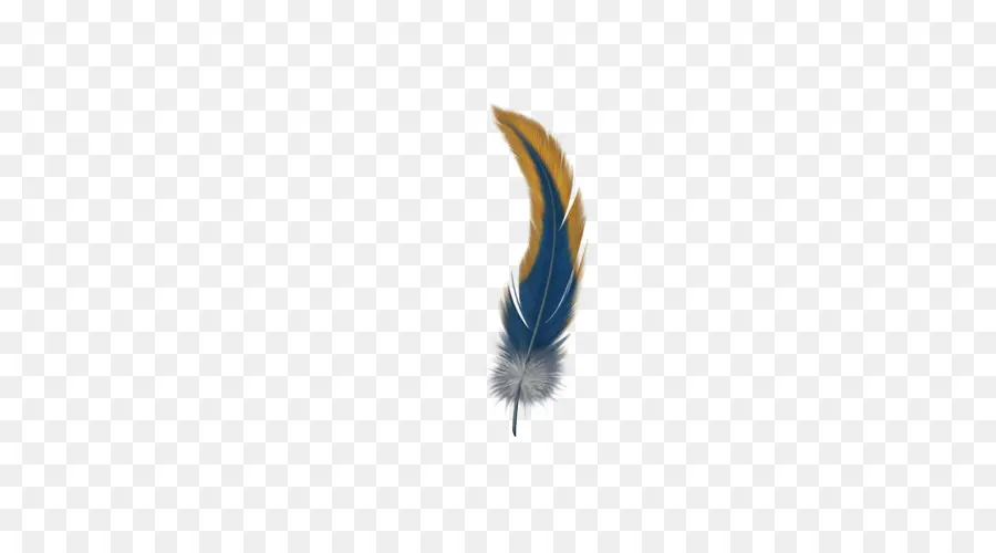 Pluma，Azul PNG