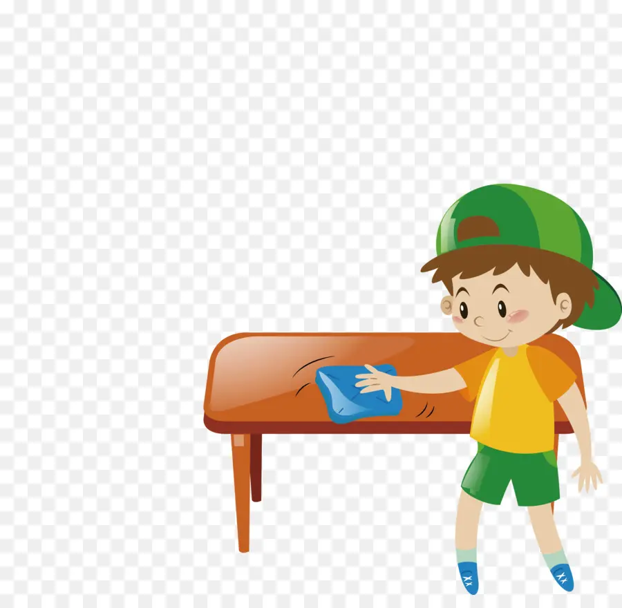 Mesa De Limpieza Niño，Limpieza PNG