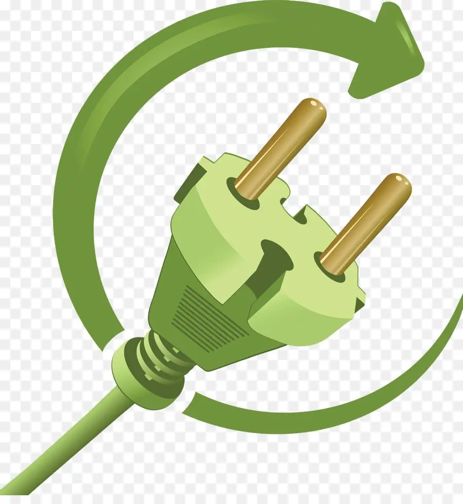 Enchufe Verde，Electricidad PNG