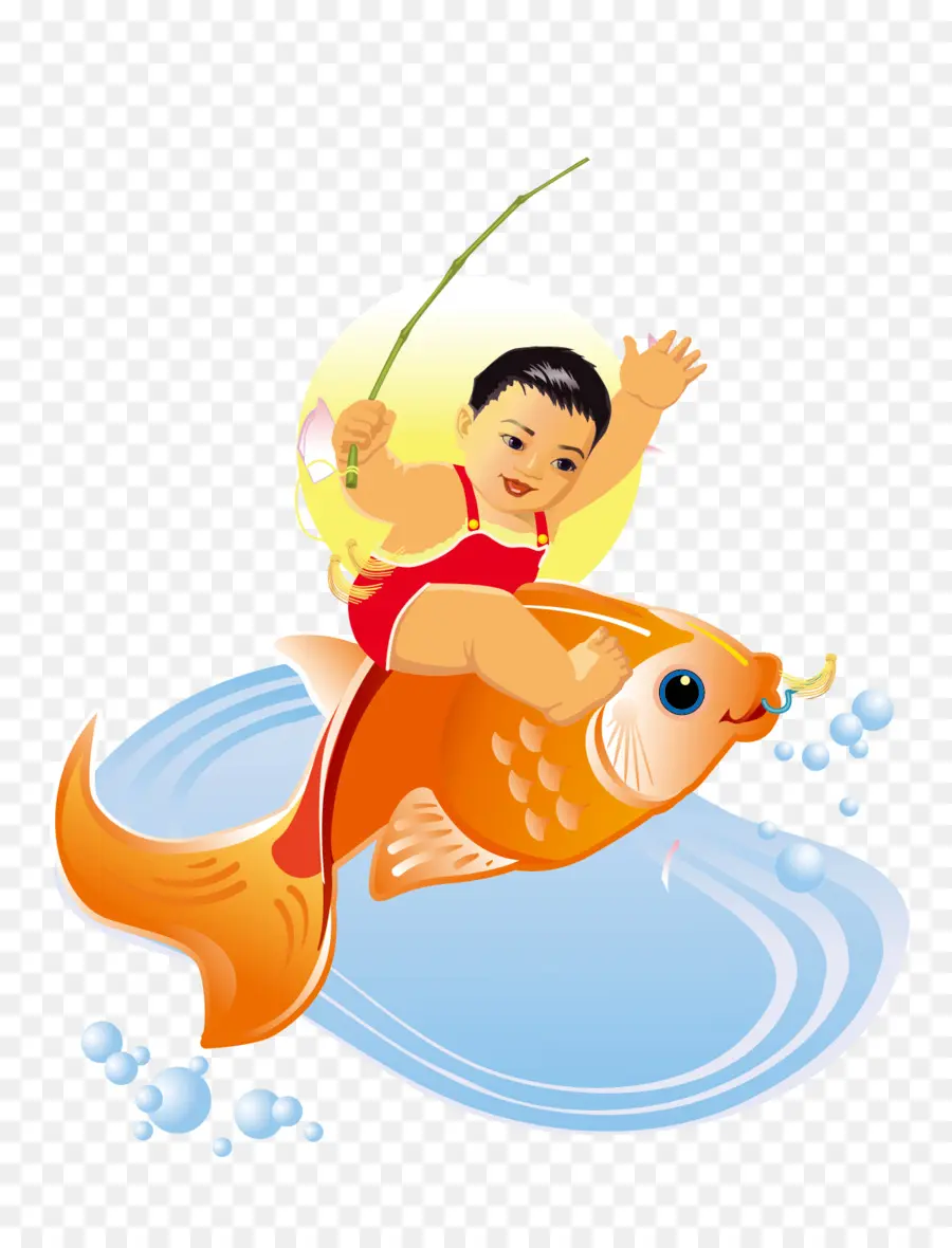 Niño En Pescado，Niño PNG