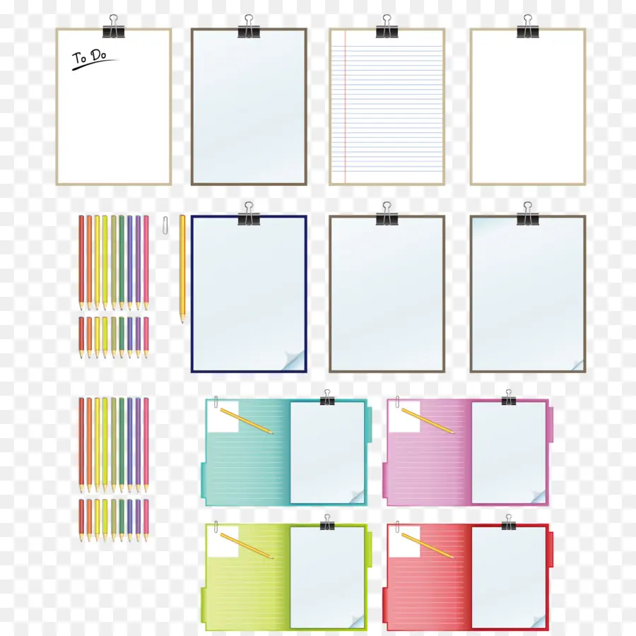 Papelería，Cuadernos PNG