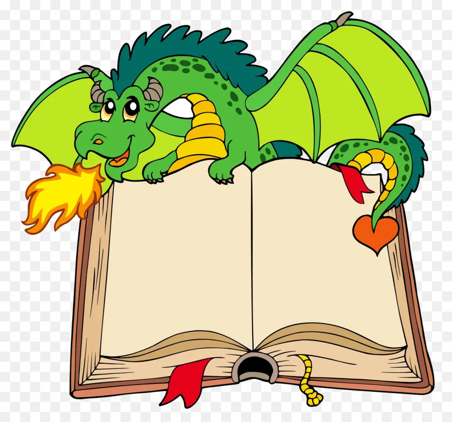 Dragón，Libro PNG