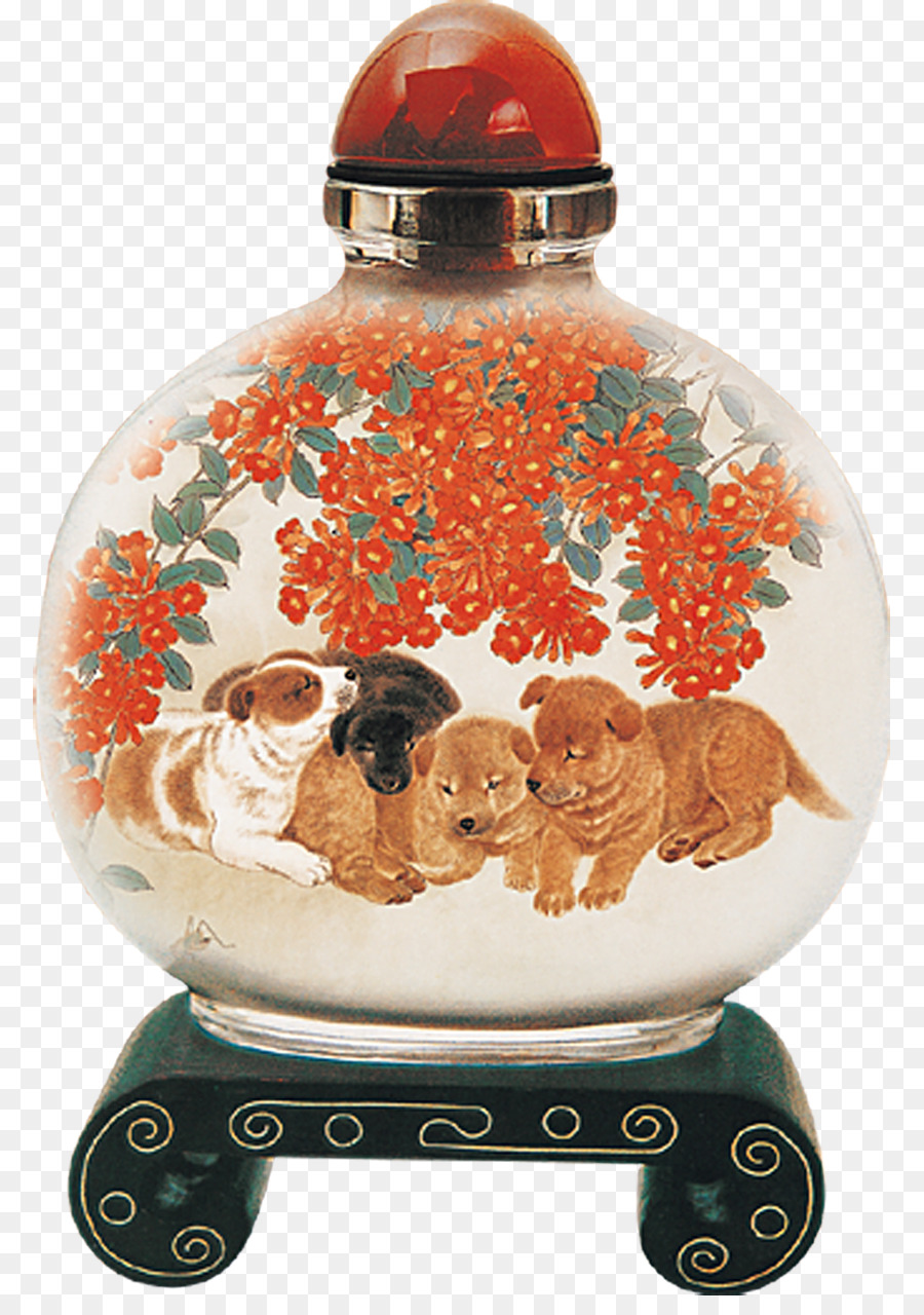 Botella Decorativa，Cachorros PNG