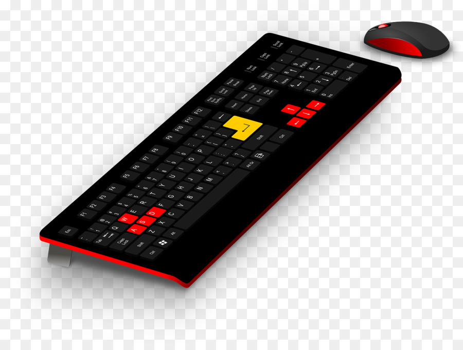 Teclado De La Computadora，El Ratón De La Computadora PNG