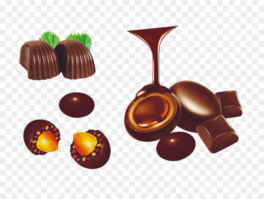 Trufa De Chocolate，Chocolate Caliente PNG