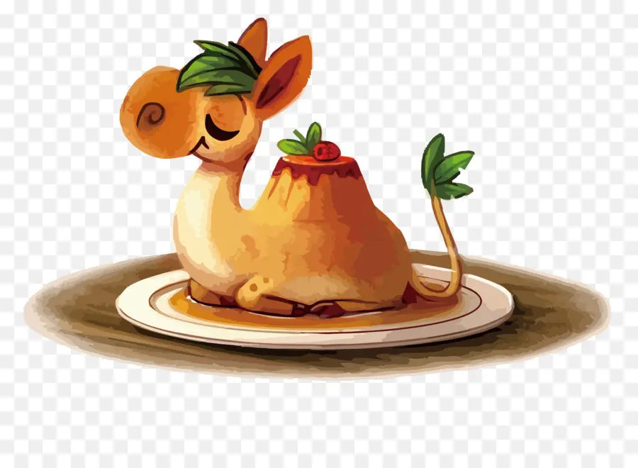 Lindo Animal De Postre，Postre PNG