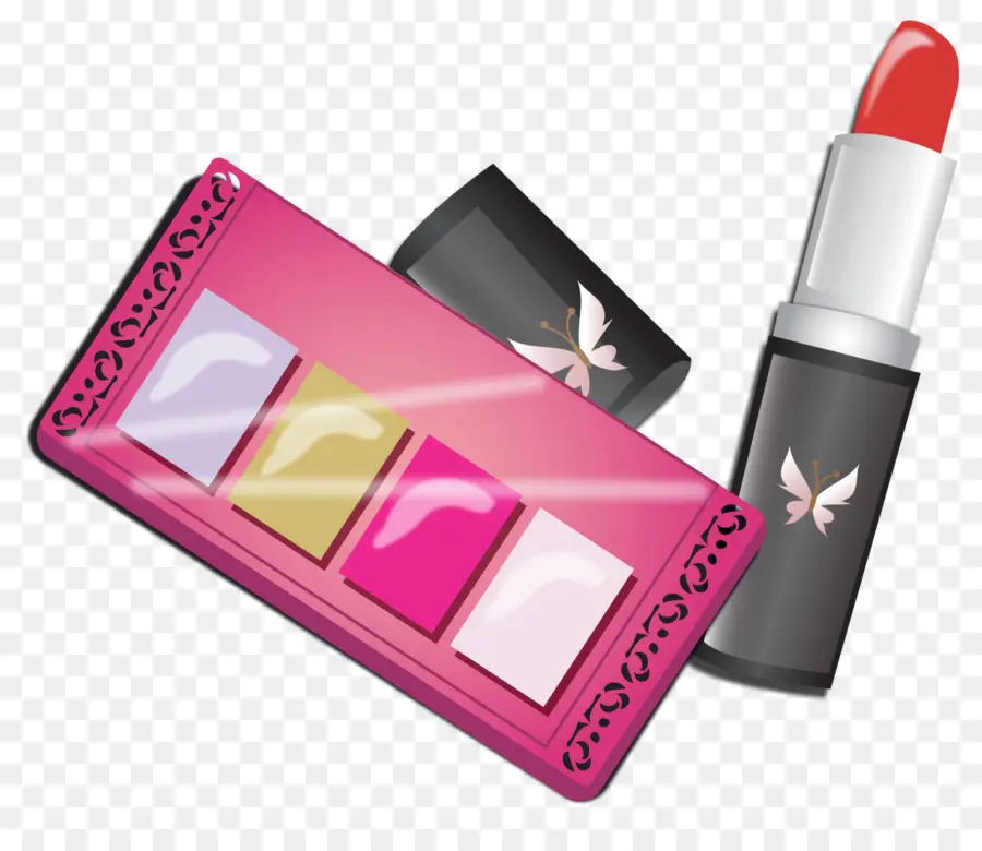 Set De Maquillaje，Lápiz Labial PNG