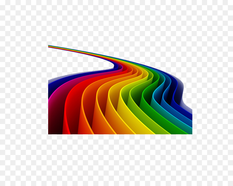 Papel Arcoiris，Vistoso PNG