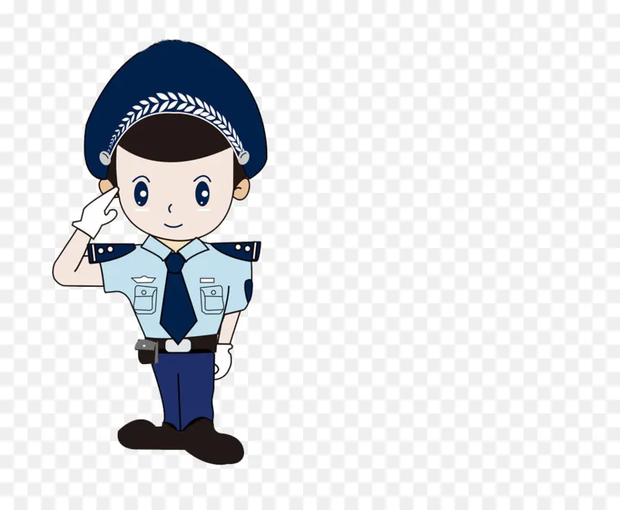 Oficial De Policia，Uniforme PNG